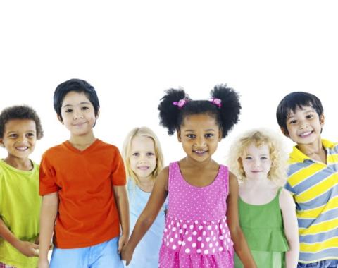Group of 6 children